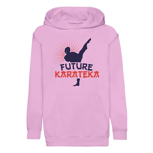 Sweat à Capuche Enfant Karatéka Idéal pour le Sport et l'École