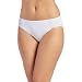 Jockey Women's No Panty Line Promise Tactel Bikini White 7 (XL)