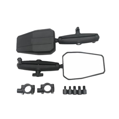 Espejos retrovisores de 360 grados plegables para manillar moto