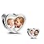 Double Love-White Gold Plated Silver-No Photo