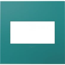 adorne Snap-On Turquoise Blue 2-Gang Wall Plate
