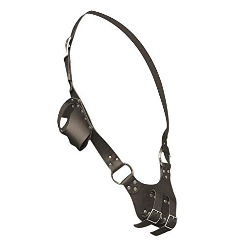 Hengjierun Mittelalterlicher Retro Schwert Dolch Frosch, Universal Leder Schwert Gürtel Frosch Aufhänger für Ritter Krieger Piraten Kostüm Cosplay Kostüm Zubehör Cover