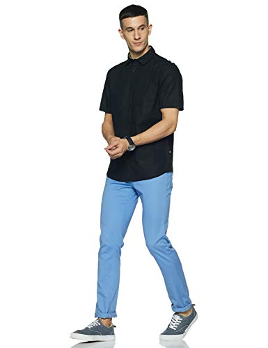 Image of John Miller Men's Solid Slim fit Casual Shirt
