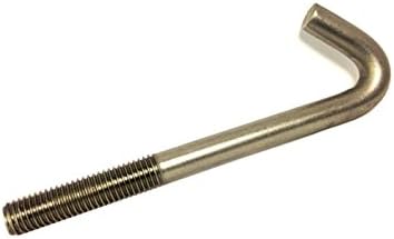 M8 x 120 mm T316 Stainless Steel Hook Bolt Pack Size : 1
