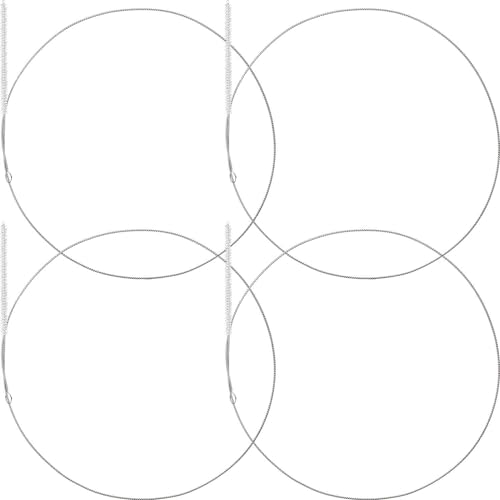 4 Pieces Feeding Tube Brushes, Long Pipe Cleaners Straw Cleaning Brushes, 32 Inches Long with Soft Nylon Bristles Head, Suitable for Cleaning Feeding Tubes