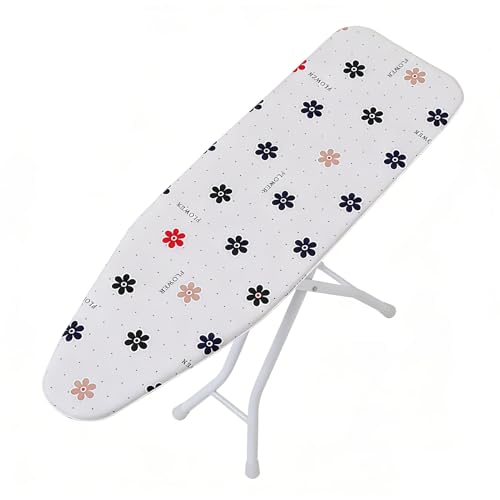 de Tabla de Planchar con Relleno – Tejido de algodón imputrescible de 5 mm de Grosor | Tabla de Planchar estándar con y Alfombra con Borde elástico – para Mesa, encimera y Planchado a la