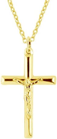 Sterling Silver Polished Gold Overlay 