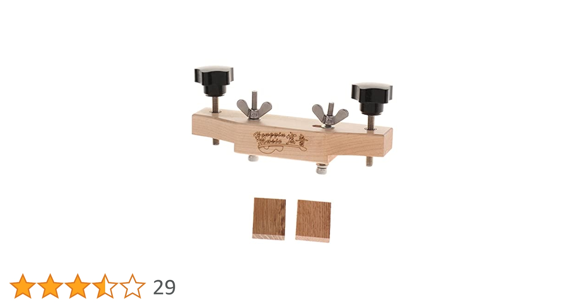 ギタートップ板膨らみ修理　治具ロングクランプ3本セット Amazon | F Fityle ギターブリッジクランプ ギターメンテナンス