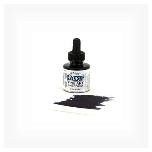 Hydrus 1/2 oz Payne's Grey, paynegry, 15ML - Image 2