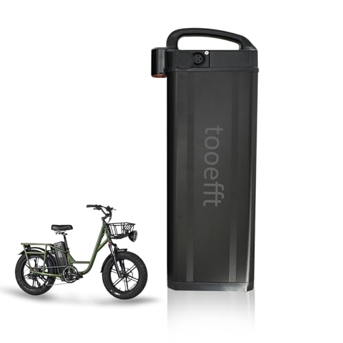 tooefft Fiido T1 - Batería de repuesto para bicicleta eléctrica utilitaria de 750 W, 48 V, 30 Ah, 1440 Wh, batería fiable
