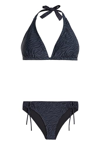 Protest Damen Neckholder-Bikini Cheeky PRTADMIRER 23 Stretch True Black...