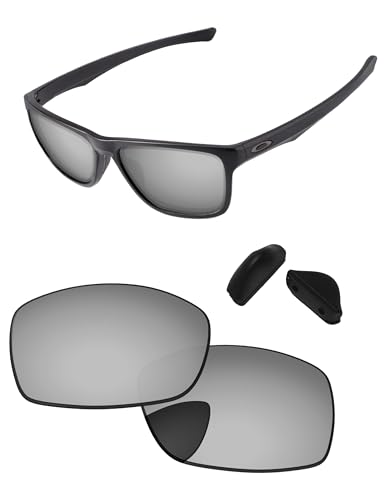 Image of Replacement Lenses & Nose Pieces for Oakley Holston OO9334 Sunglass - Precision Fit, UV Block & Impact Resistant