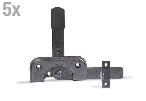Alberts 822606 Gartentorfalle Duravis Garden gate Trap, Diamond Black, Pack of 5 - Image 2