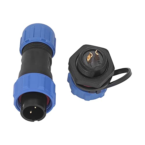Conector de Aviación SP13 2 PIN IP68 miniatura 6