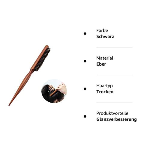 Spazzola per capelli con setole di cinghiale