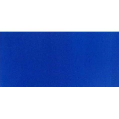 Wachsplatte Mittelblau 20x10 cm - 9717 - Verzierwachsplatte 200x100 mm für Kerzen Cover