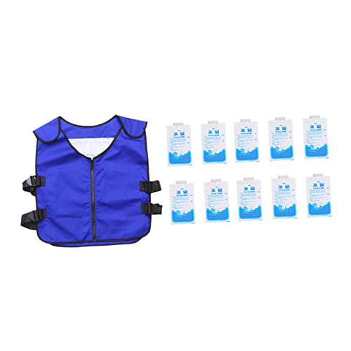 Gilet de glace contre la chaleur jojofuny veste fraîche d'extérieur homme