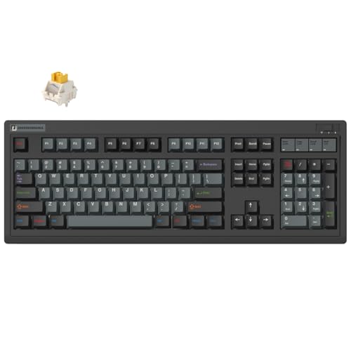FL·ESPORTS OG104 Retro Tri-Mode Mechanical Keyboard...