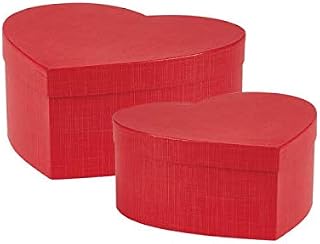 Oasis® Ruby Heart Flower Hat Gift Box Set of 2 VALENTINES MOTHERS DAY