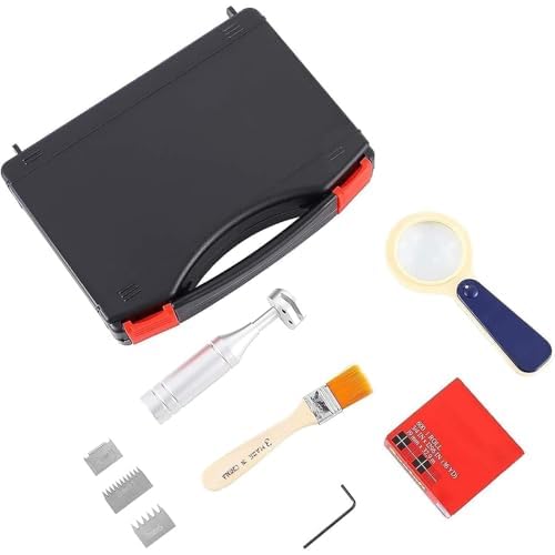 Kit de comprobador de adherencia, cuchillas de precisión para pruebas de revestimientos precisos, herramienta esencial para evaluación de adherencia de película de pintura en laboratorios