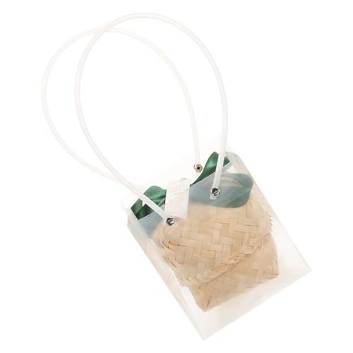 FOMIYES Woven Candy Storage Basket Multi Functional Organizer for Shelves for Weddings Birthdays Home Decor Strong Durable Basket