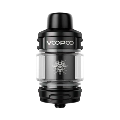 TVDCVoopoo Uforce-X Tank, Sleek and Modern, Easy Installation, Ergonomic Design, Robust and Easy, Top-Fill System, 2ml, No Nicotine (BLACK)