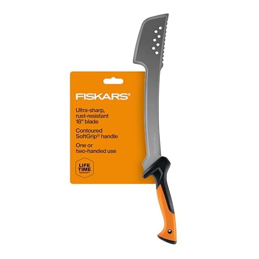 Fiskars Heavy Duty Machete for Tough Tasks