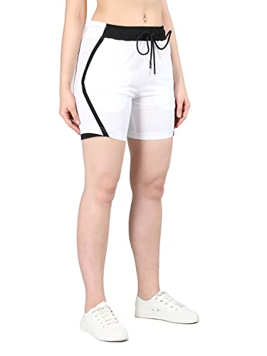 Image of CHKOKKO Summer Basketball Sports Workout Gym Training Wear Shorts for Women