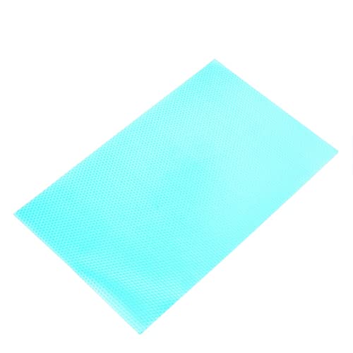 BESTOMZ Kühlschrank Pad Transparent 45X29Cm Antibakterielle Feuchtigkeitsabsorbierende Kühlschrankmatte Ölbeständig Für Gemüsefach Küchenorganisation