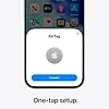 Apple AirTag (2nd Generation): Tracker for Keychain, Wallet, and More; Locator with Sound; Simple One-Tap Setup with iPhone or iPad; Key Finder with up to 1.5X Precision Finding Range #2