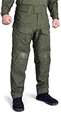 IDOGEAR SPORTS G3 Combat Pants for Men Tactical Military Pants with Knee Pads Camo Trousers (Ranger Green, 34W x 32L)