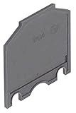 Modèle : bornes Convotherm HUD6.10 Plaque de finition pour amortisseur combiné pour pince de serrage, pinces jusqu\'à 4 mm2 Bleu