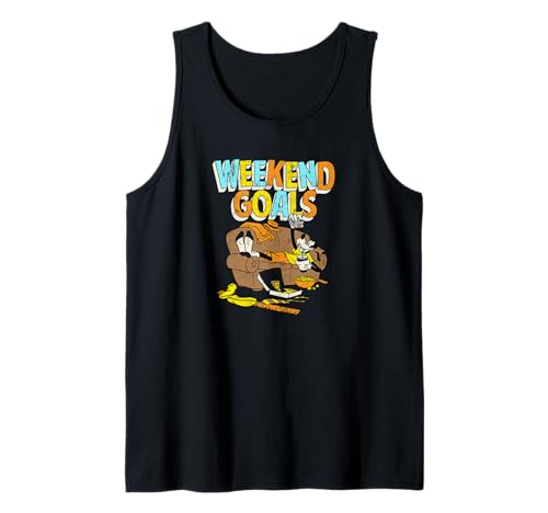 Disney Goofy tank top en coton décontracté pour adulte