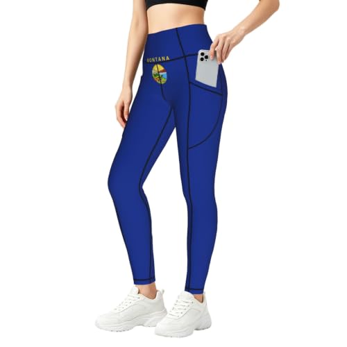 Pantalon de yoga ample imprimé Montana : idéal pour le running quotidien casual