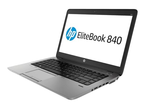 HP EliteBook 840 G2 - PC Portable - 14'' - (Core i5-5300U / 2.30 GHz, 8Go de RAM, Disque SSD 180Go SSD, WiFi, Windows 10, Bluetooth, AZERTY Clavier) Modèle très Rapide (Reconditionné)