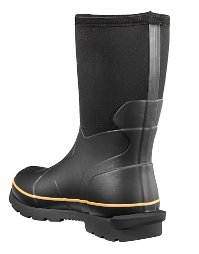 Carhartt Men's 10" Waterproof Rubber Pull-on Soft Toe Cmv1121 Mid Calf Boot4