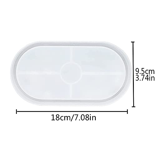 2 Pezzi Stampi in Resina Siliconica, Stampo per