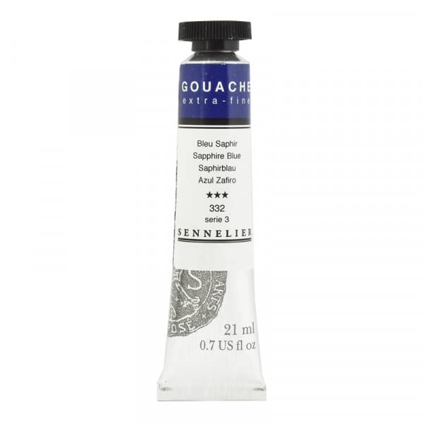 SENNELIER COFFRET BOIS GOUACHE 15X21ML +