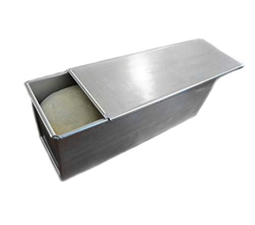 Bakery Solutions® Professional Iron Bread Loaf Pan with Cover, Silver Metal Bakeware for Home, Rectangle Sandwich Baking Mould, Tin for Sandwich Bread (500Gms Medium Size)-image-18
