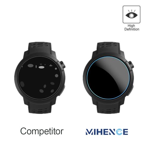 MIHENCE Screen Protector Compatible for COROS PACE Pro GPS Sport Watch, 9H Tempered Glass Protective Film [ 3PCS ]