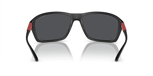 Image of ARNETTE Man Sunglasses Matte Black Frame, Dark Grey Lenses, 63MM