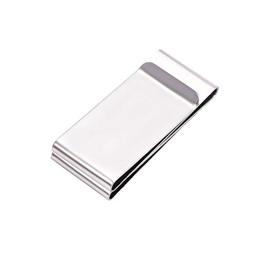 Stainless Steel Money Clip Pocket Cash Wallet Clip, Fashion Clamp Stainless Steel Credit Business Card Holder4
