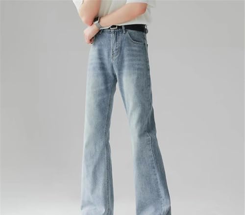 Men Baggy Jeans Casual Loose Fit Denim Pants Korean Style Vintage Fashion Washed Straight Trousers2