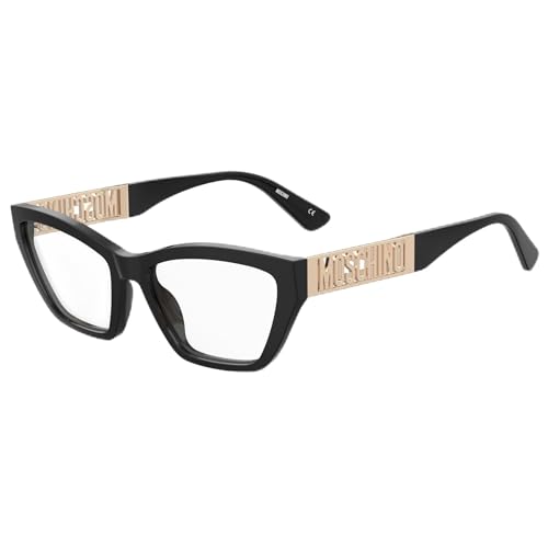 Moschino Damen MOS634 807 Optische Fassungen Acetat Schwarz Cat Eye-image