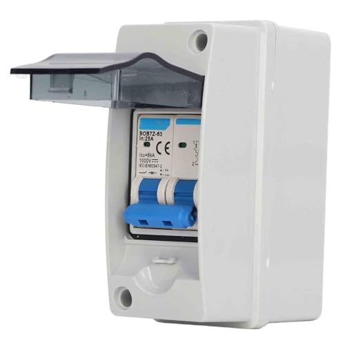 Disjoncteur Miniature DC pour éviter les pannes de panneaux solaires liées aux orages