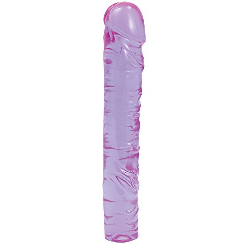 Doc Johnson Classic Jelly Gode, Pourpre, 10", 1 Unité