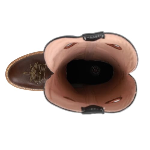 Tony Lama Mens Rutledge Buckaroo Round Toe Casual Boots Knee High - Black, Brown4