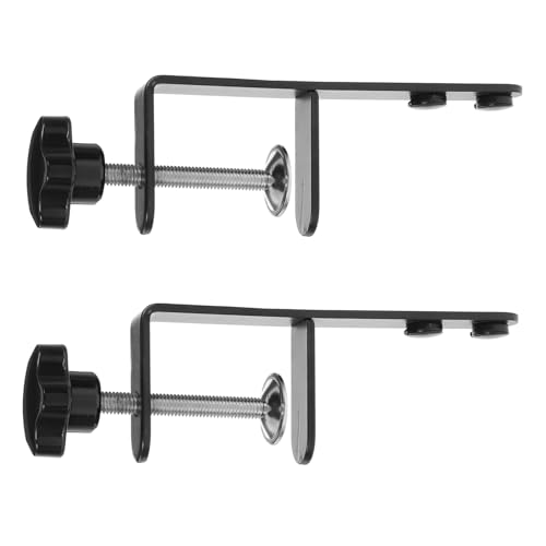 Ciieeo Desktop Pegboard Stand Plastic c Clamp Hooks Accessories for Craft Organization