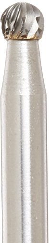 Image of 3 /32 inch x 3 /32 inch Ball End Carbide Burr 3 /32 inch Shank