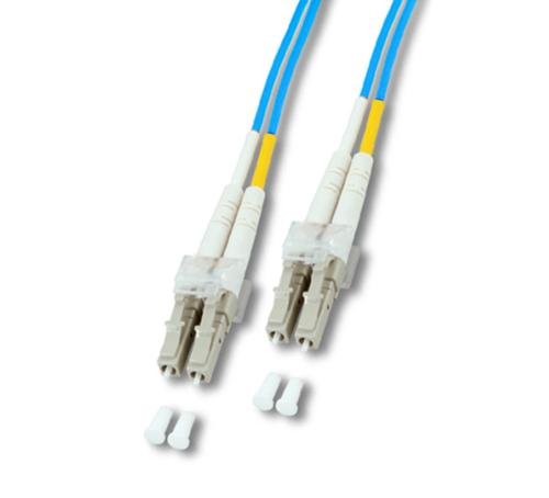 Neklan 2071612 - Cable de Fibra óptica dúplex multimodo (50/125 LC-LC OM3, 15 m)